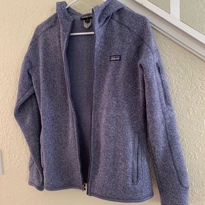 Patagonia fleece zip hoodie